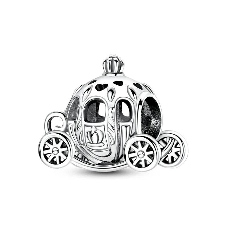 Sterling Silver Bear Family Tree Charm | 925 Charm Bead for Pandora Style Bracelets | Nature Jewelry Gift for Mom, Daughter & Women