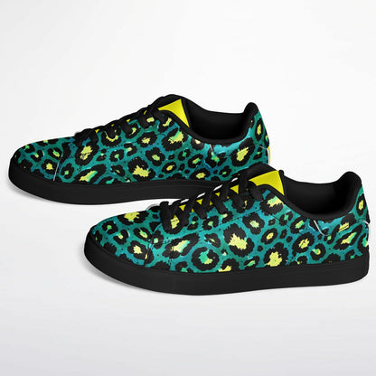 🔥 Premium Black Neo Animal Low-Top Sneakers