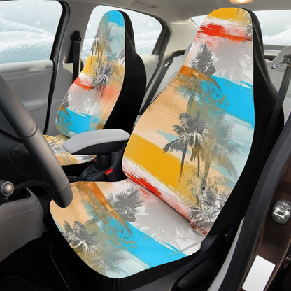 Tropical Watercolor Car Seat Cover
