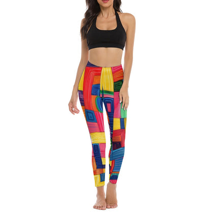 Yoga Pants Rainbow Colors - 🌈 Not Your Basic Yoga Pants
