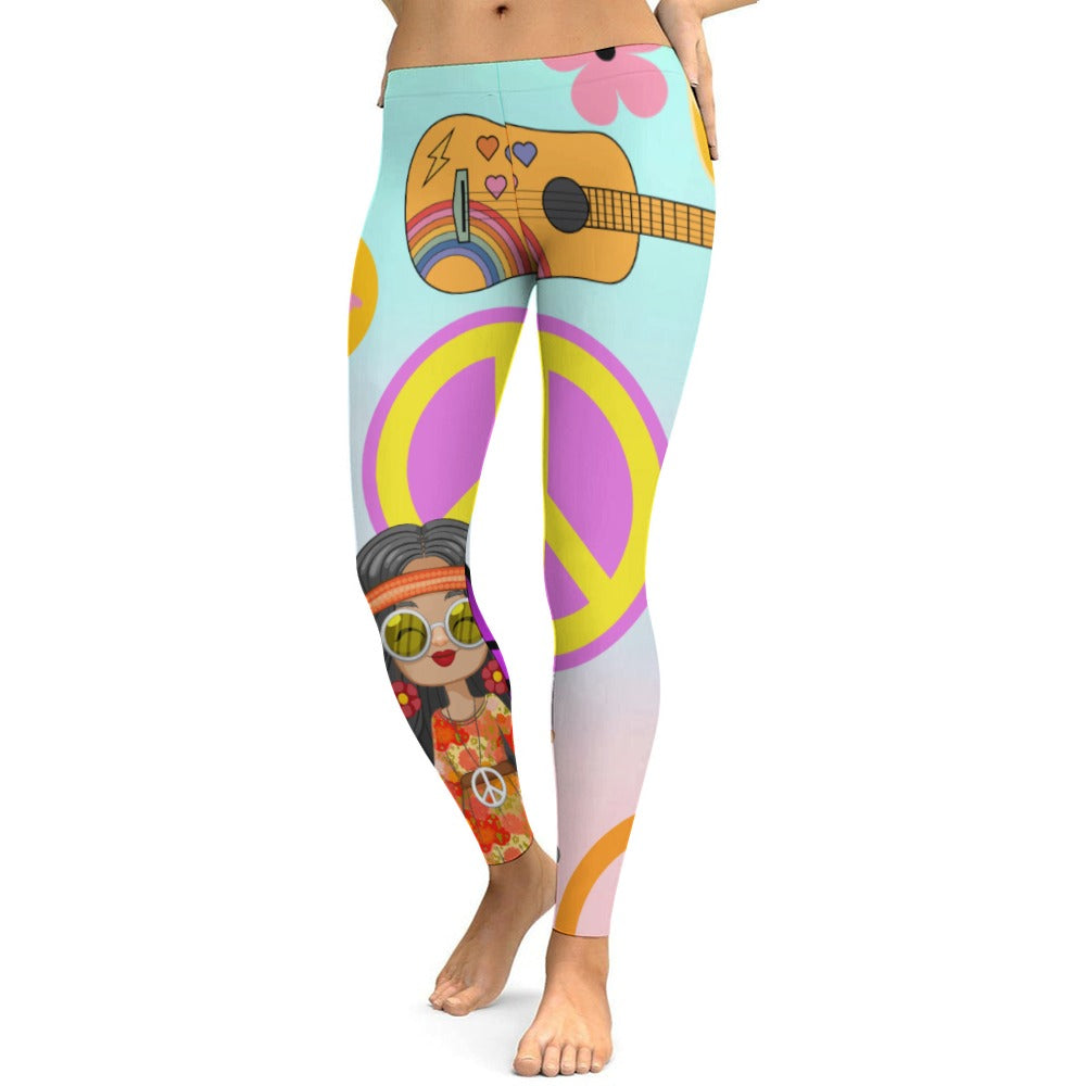 Ladies Hippie Yoga Pants