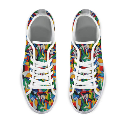 Picasso Masterpiece Low Top Women’s Shoes – Canvas Comfort & Everyday Style