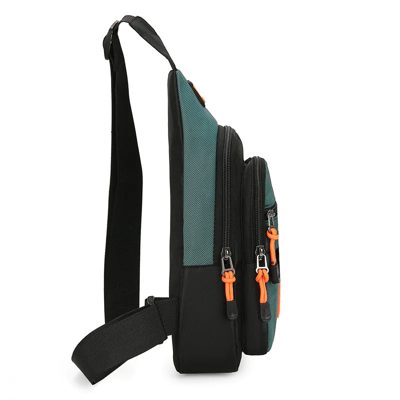 Unisex Multi-Layer Crossbody Bag | Travel & Everyday Sling Pack