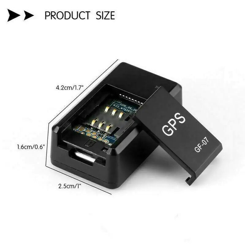 GF07 Mini GPS Tracker – Real-Time Vehicle & Bag Locator | Magnetic, GSM/GPRS, USA