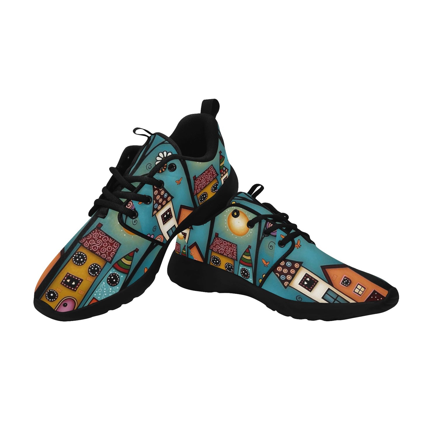 Women’s Whimsical House Sneakers 🏡
