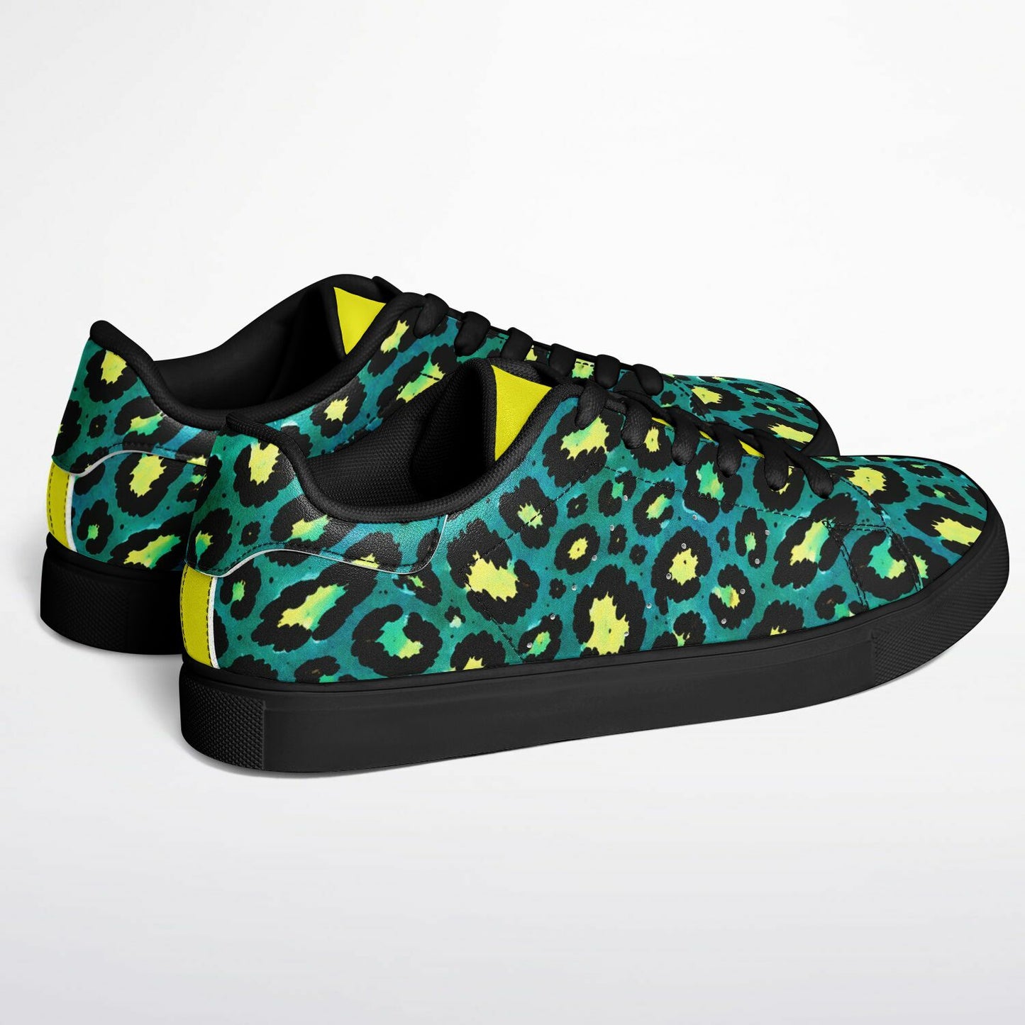 🔥 Premium Black Neo Animal Low-Top Sneakers