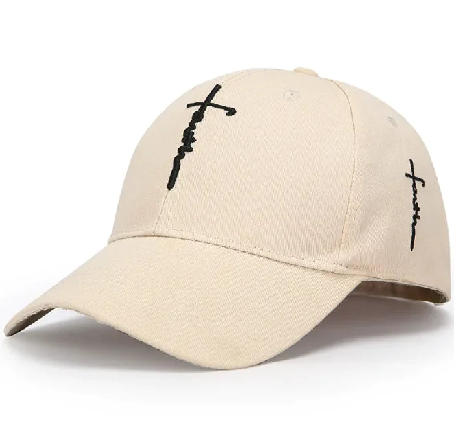 Embroidered Christian Faith Baseball Hat