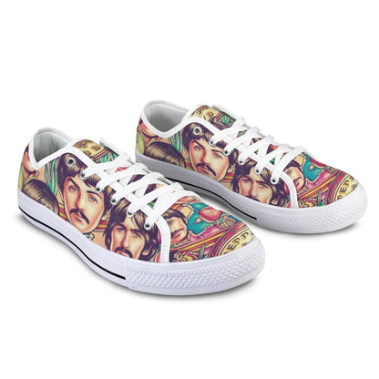 Beatles Sgt. Pepper Low-Top Women’s Sneakers 🎶