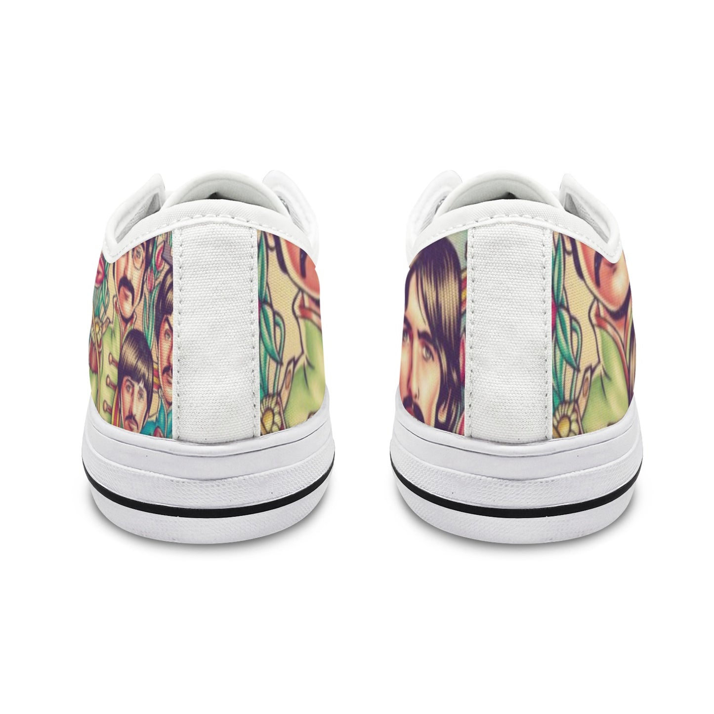 Beatles Sgt. Pepper Low-Top Women’s Sneakers 🎶