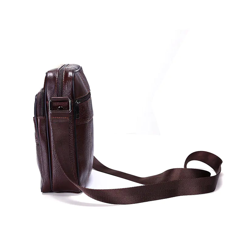 Lychee Pattern Business Crossbody Bag