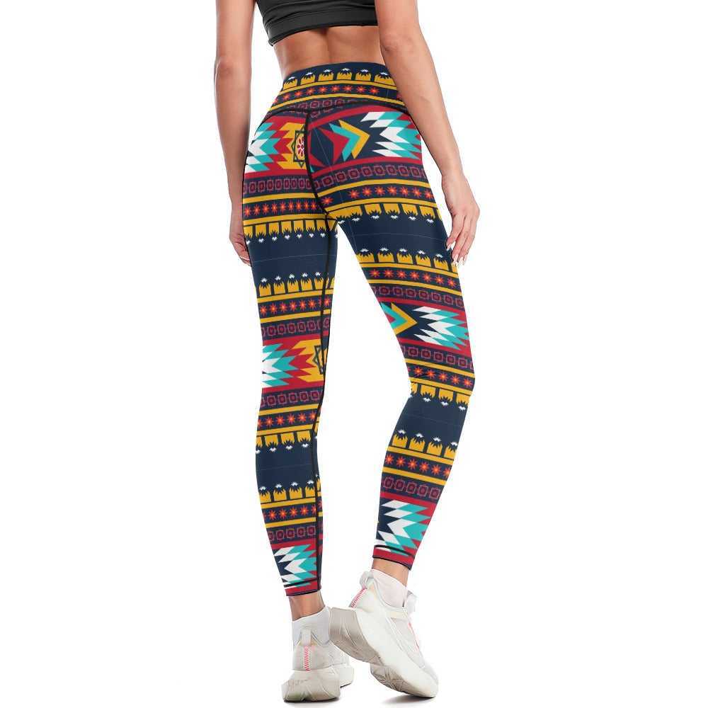 Women's Tribal Sports Yoga Pants