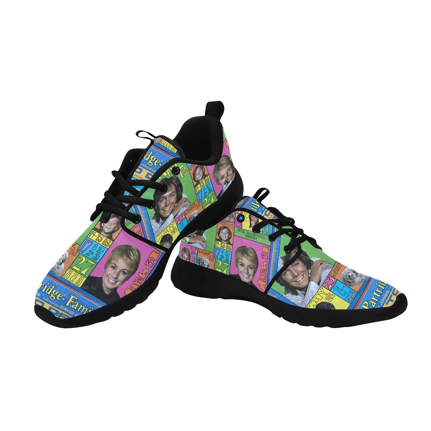 Partridge Family Women’s Baby Boomer Sneakers – Hippie Days Edition