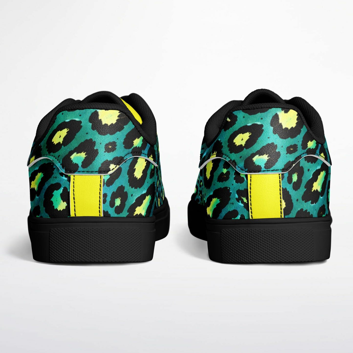 🔥 Premium Black Neo Animal Low-Top Sneakers