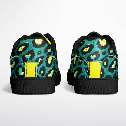 🔥 Premium Black Neo Animal Low-Top Sneakers