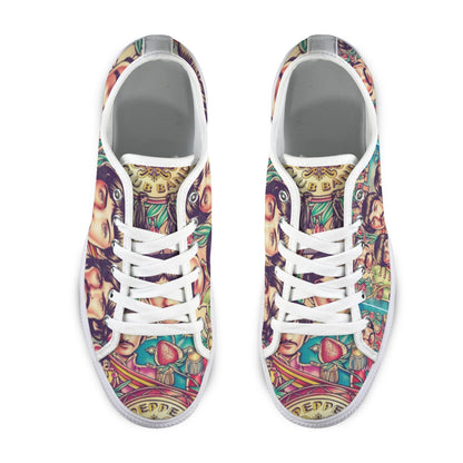 Beatles Sgt. Pepper Low-Top Women’s Sneakers 🎶