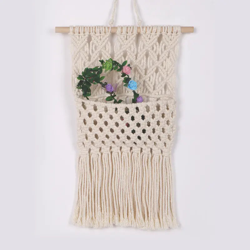 Bohemian Cotton Rope Tapestry Wall Decor