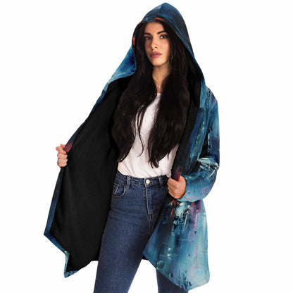 Cyber City Cloak 🌆 Wrap Yourself in Futuristic Vibes