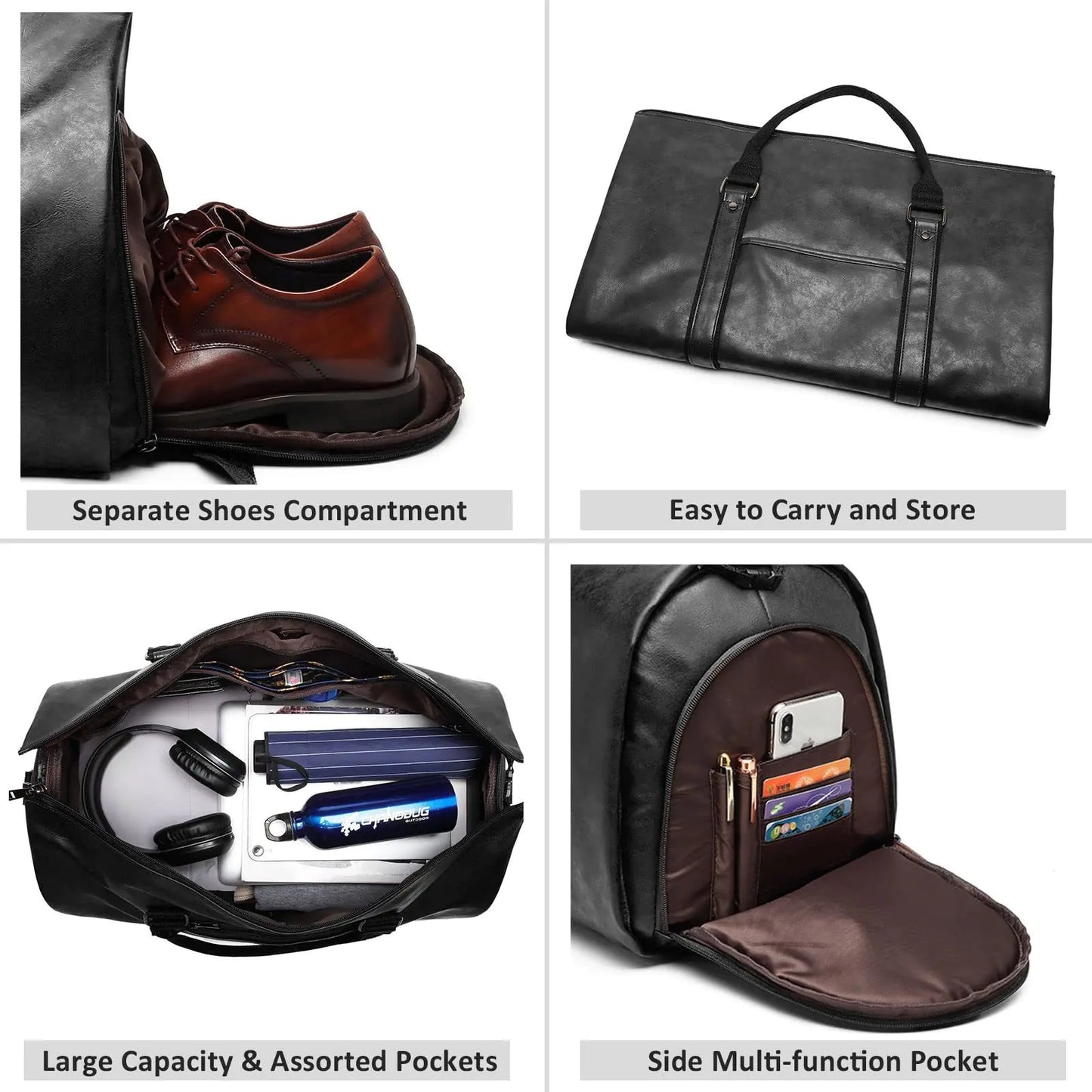 Personalized Men's Suit Travel Bag