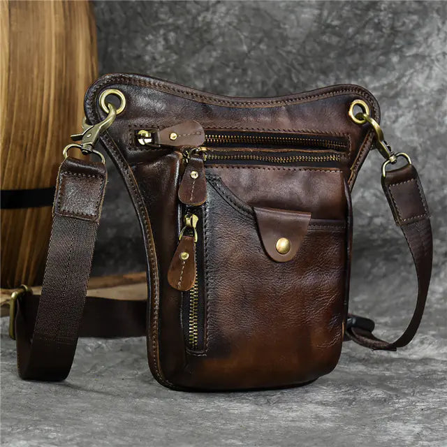 Voyager™ Leather Travel Sling – YOLOVIBE Men’s Collection
