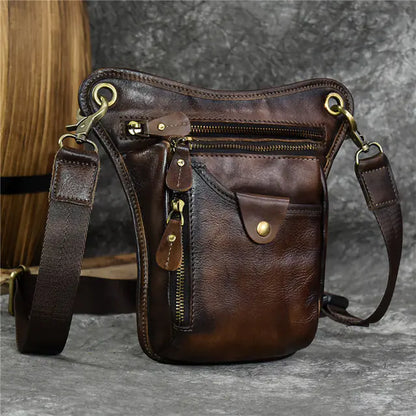 Voyager™ Leather Travel Sling – YOLOVIBE Men’s Collection