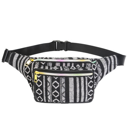 Bohemian Style Waist Bag for Outdoor Sports