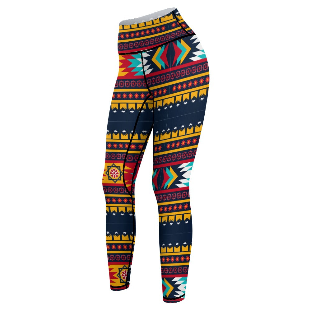 Women's Tribal Sports Yoga Pants