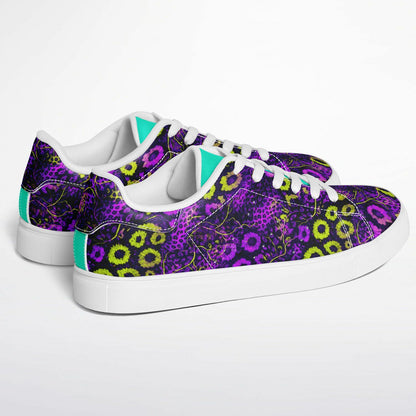 ECLIPSE DROP – Purple Animal Print w/ Cool Aqua Accent