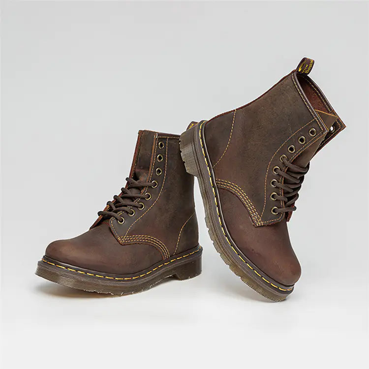 Vintage Goodyear Women's Crazy Horse Leather Boots