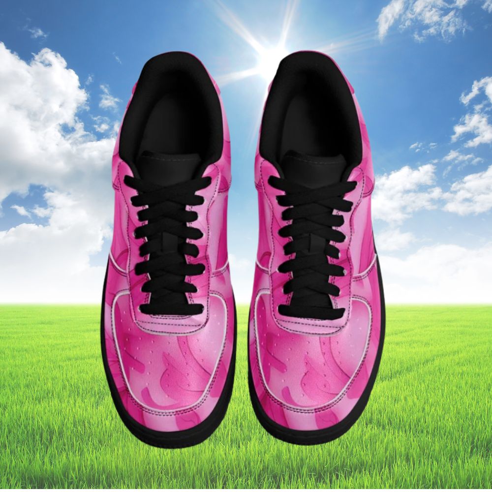 Pink Love at First Sight Shoes | Stylish Core Low Sneakers for Bold Streetwear & Everyday Confidence