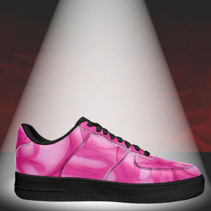 Pink Love at First Sight Shoes | Stylish Core Low Sneakers for Bold Streetwear & Everyday Confidence