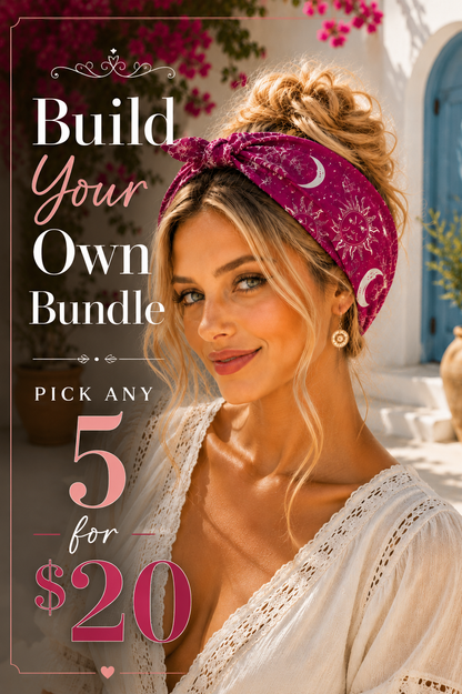 Boho Headbands Bundle | Pick Any 5 for $20 + Free Shipping