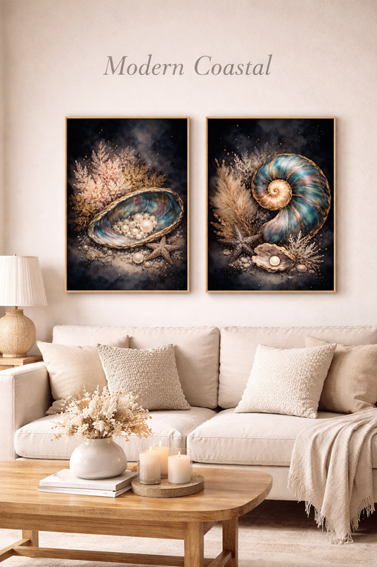Luxury Coastal Wall Art Bundle