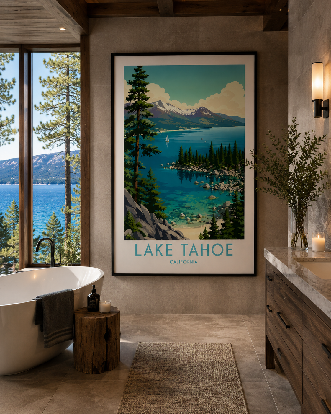 Iconic USA Travel Posters | Printable Wall Art Set | National Parks & City Prints | Vintage Style Decor Download