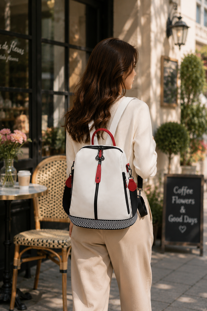 Elegant Soft Leather Backpack Purse for Women | Travel & Everyday Use
