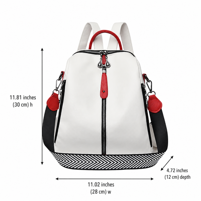 Elegant Soft Leather Backpack Purse for Women | Travel & Everyday Use