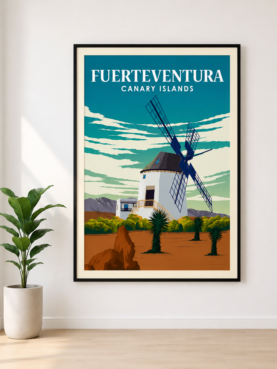 Fuerteventura Canary Islands Poster Printable