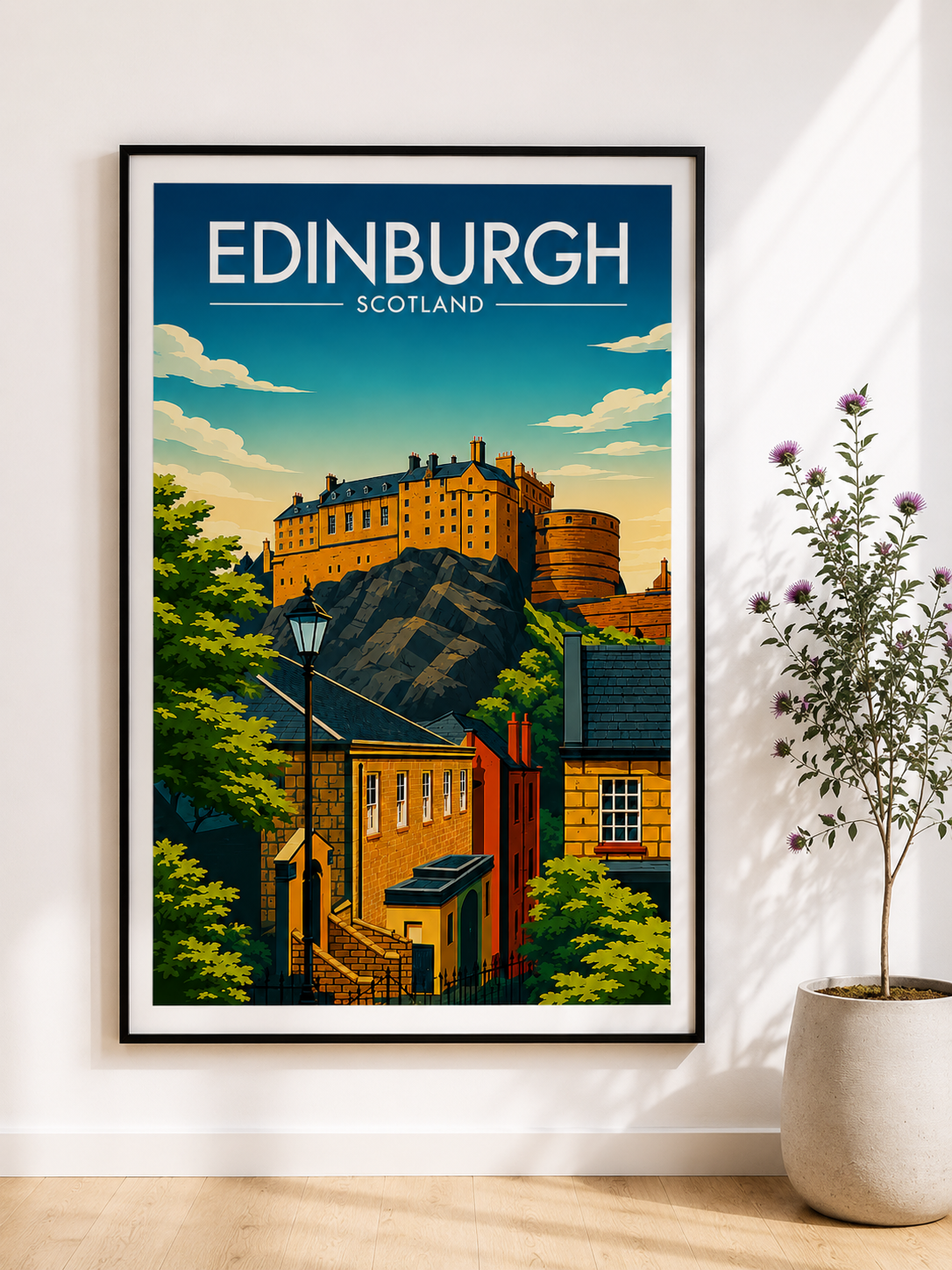 Edinburgh Scotland Poster