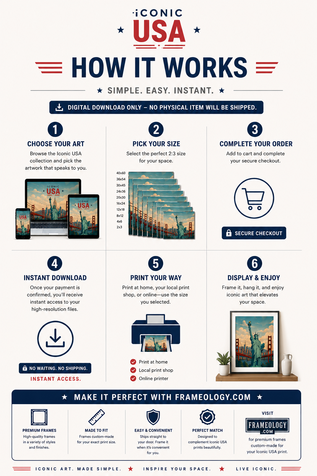 Iconic Miami Wall Decor | Vintage Florida Travel Art Download
