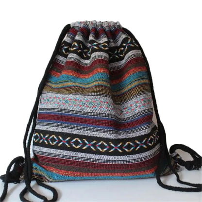 Geometric Bohemian Style Backpack