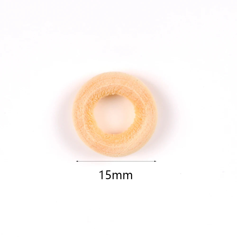 Natural Wood Beads | Round Wooden Spacer Beads 4–50mm | DIY Jewelry Making, Crafts & Handmade Accessories