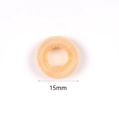 Natural Wood Beads | Round Wooden Spacer Beads 4–50mm | DIY Jewelry Making, Crafts & Handmade Accessories