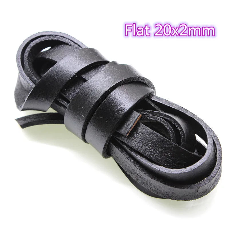 Genuine Black Leather Cord | 2M Round Cowhide Leather String | 1–10mm Cord for Bracelets, Necklaces & DIY Jewelry Making #LeatherCord #JewelryMaking