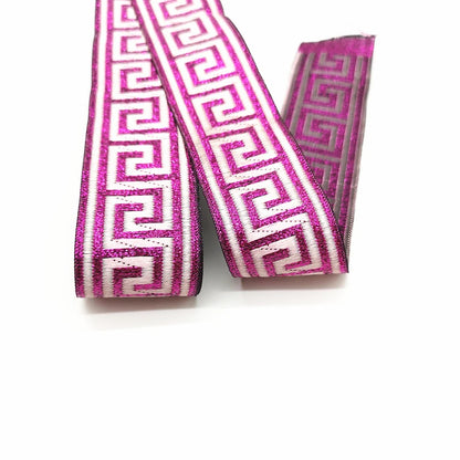 3 yards Ethnic Embroidery Lace Trim Ribbon Vintage Boho Lace Trim Clothes Bag Accessories Embroidered DIY Fabric