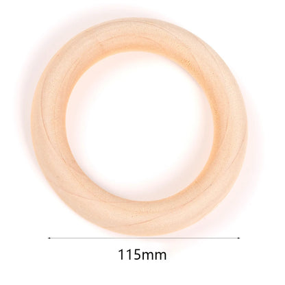 Natural Wood Beads | Round Wooden Spacer Beads 4–50mm | DIY Jewelry Making, Crafts & Handmade Accessories