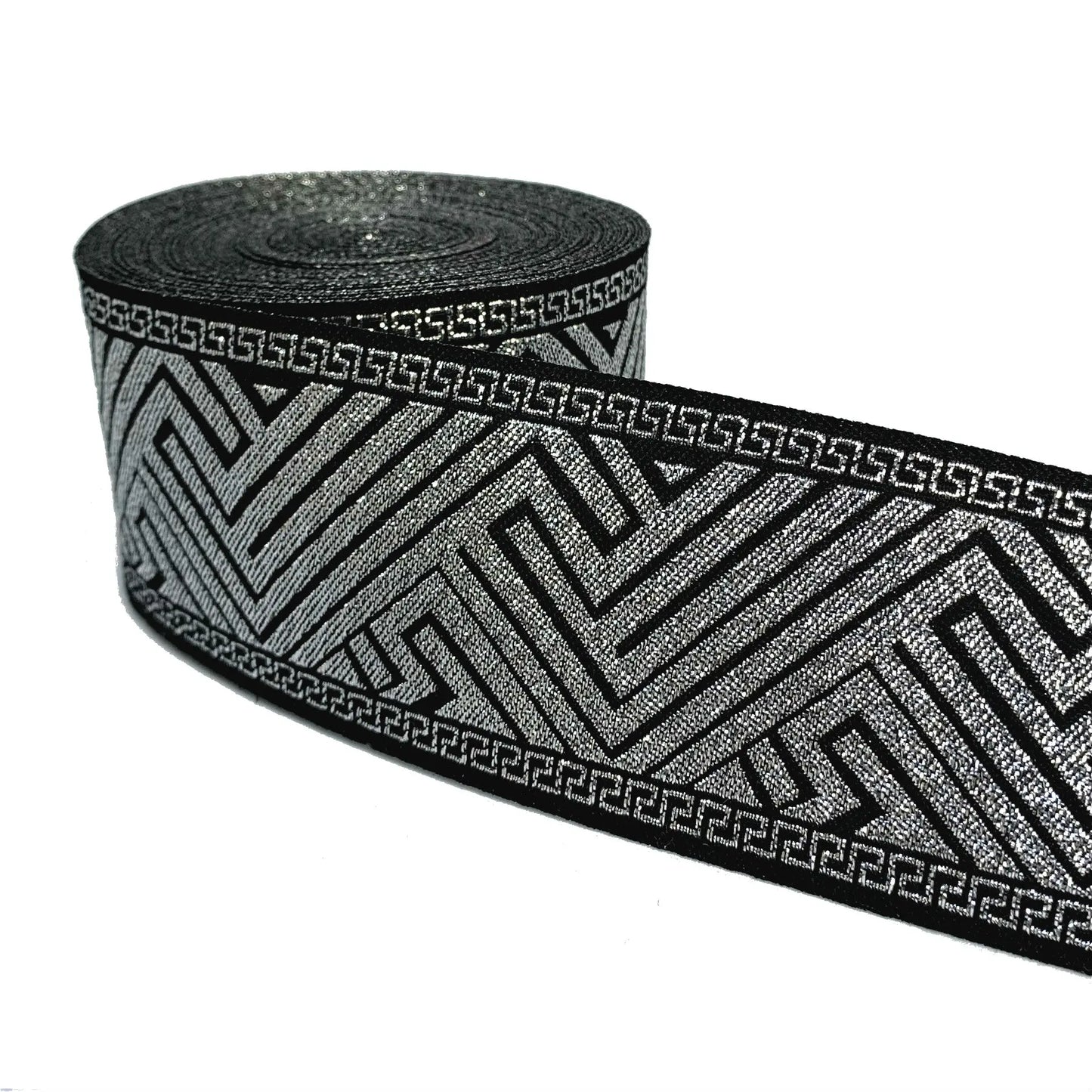 5cm Embroidered Lace Trim | 3 Yard Vintage Ethnic Boho Ribbon | Decorative Fabric Trim for Bags, Clothing, Jewelry & DIY Crafts