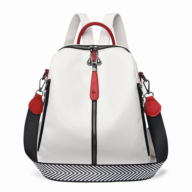 Elegant Soft Leather Backpack Purse for Women | Travel & Everyday Use