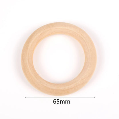 Natural Wood Beads | Round Wooden Spacer Beads 4–50mm | DIY Jewelry Making, Crafts & Handmade Accessories