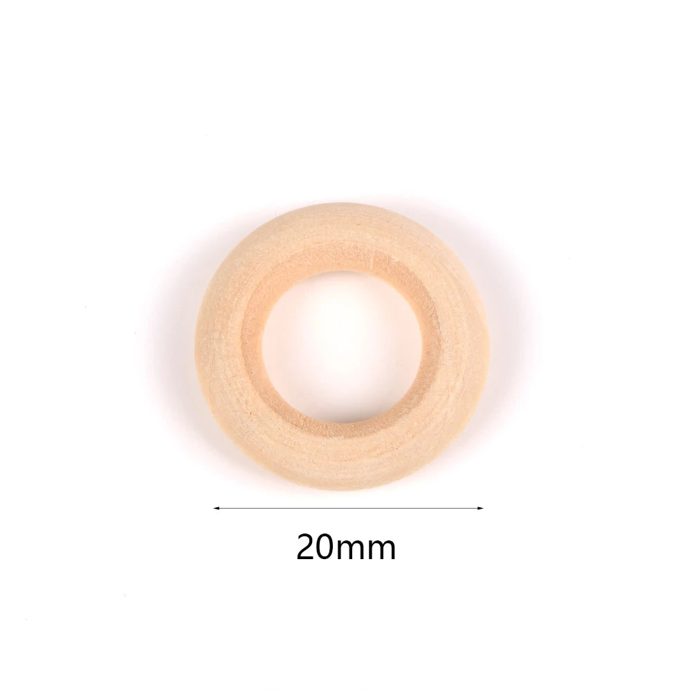 Natural Wood Beads | Round Wooden Spacer Beads 4–50mm | DIY Jewelry Making, Crafts & Handmade Accessories