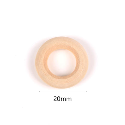 Natural Wood Beads | Round Wooden Spacer Beads 4–50mm | DIY Jewelry Making, Crafts & Handmade Accessories