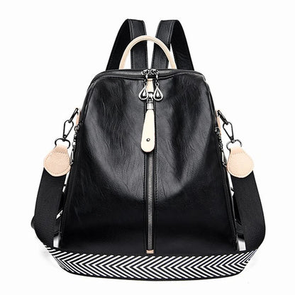 Elegant Soft Leather Backpack Purse for Women | Travel & Everyday Use